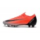 Cristiano Ronaldo Crampons Nike Mercurial Vapor XII 360 Elite FG - Rouge Noir Argent