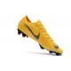 Crampons Nike Mercurial Vapor XII 360 Elite FG - Jaune Bleu