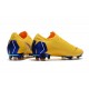 Crampons Nike Mercurial Vapor XII 360 Elite FG - Jaune Bleu