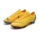 Crampons Nike Mercurial Vapor XII 360 Elite FG - Jaune Bleu