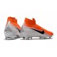Crampons de Football Nike Mercurial Superfly VI 360 FG - Orange Blanc