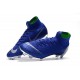 Crampons de Football Nike Mercurial Superfly VI 360 FG - Bleu Argent