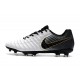 Nike Nouveaux Chaussures Tiempo Legend VII Elite FG - Noir Blanc Or