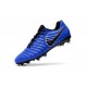 Nike Nouveaux Chaussures Tiempo Legend VII Elite FG - Bleu Noir