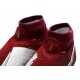 Nike Phantom Vision Elite DF FG Chaussures de Football - Rouge Argent