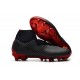 Nike Crampon Phantom VSN Elite DF FG - Jordan x PSG Noir Rouge