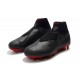 Nike Crampon Phantom VSN Elite DF FG - Jordan x PSG Noir Rouge