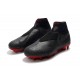 Nike Crampon Phantom VSN Elite DF FG - Jordan x PSG Noir Rouge