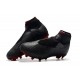 Nike Crampon Phantom VSN Elite DF FG - Jordan x PSG Noir Rouge