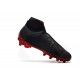 Nike Crampon Phantom VSN Elite DF FG - Jordan x PSG Noir Rouge