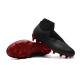 Nike Crampon Phantom VSN Elite DF FG - Jordan x PSG Noir Rouge