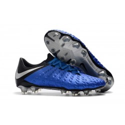 Nike Neuf Chaussure Hypervenom Phantom 3 FG - Bleu Argent