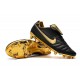 Nike Nouveaux Chaussures Tiempo Legend VII Elite R10 FG - Noir Or