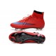 Nike Mercurial Superfly FG Chaussures Football Rouge Violet