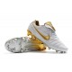 Nike Nouveaux Chaussures Tiempo Legend VII Elite FG - Blanc Or