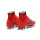 Nike Mercurial Superfly FG Chaussures Football Rouge Violet