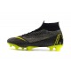 Crampons de Football Nike Mercurial Superfly VI 360 FG - Noir Jaune