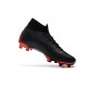 Crampons Nike x Jordan Mercurial Superfly VI 360 FG - Noir Rouge