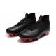 Crampons Nike x Jordan Mercurial Superfly VI 360 FG - Noir Rouge