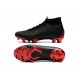 Crampons Nike x Jordan Mercurial Superfly VI 360 FG - Noir Rouge