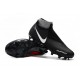 Nike Crampon Phantom VSN Elite DF FG - Noir Rouge Blanc