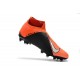 Nike Crampon Phantom VSN Elite DF FG - Orange Noir Argent