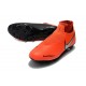 Nike Crampon Phantom VSN Elite DF FG - Orange Noir Argent