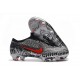 Crampons Neymar Nike Mercurial Vapor XII 360 Elite FG - Noir Blanc Rouge