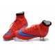 Nike Mercurial Superfly FG Chaussures Football Rouge Violet