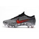 Crampons Neymar Nike Mercurial Vapor XII 360 Elite FG - Noir Blanc Rouge