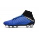 Crampons de Foot Nike HyperVenom Phantom III DF FG - Bleu Argent