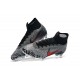 Crampons de Neymar Nike Mercurial Superfly VI 360 FG - Noir Blanc Rouge