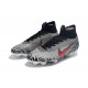 Crampons de Neymar Nike Mercurial Superfly VI 360 FG - Noir Blanc Rouge