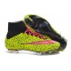 Nike Mercurial Superfly FG Chaussures Football Safari Jaune Rose