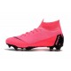 Crampons de Football Nike Mercurial Superfly VI 360 FG - Rose Noir