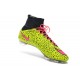 Nike Mercurial Superfly FG Chaussures Football Safari Jaune Rose