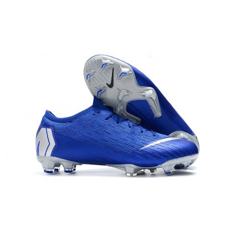 Nike Mercurial Vapor XII 360 Elite FG Chaussure Homme - Bleu Argent