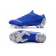 Nike Mercurial Vapor XII 360 Elite FG Chaussure Homme - Bleu Argent