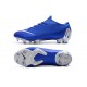 Nike Mercurial Vapor XII 360 Elite FG Chaussure Homme - Bleu Argent