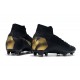 Crampons de Football Nike Mercurial Superfly VI 360 FG - Noir Or