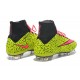 Nike Mercurial Superfly FG Chaussures Football Safari Jaune Rose