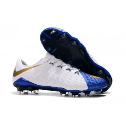 Nike Neuf Chaussure Hypervenom Phantom 3 FG - Blanc Bleu