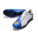 Nike Neuf Chaussure Hypervenom Phantom 3 FG - Blanc Bleu