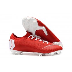 Nike Mercurial Vapor XII 360 Elite FG Chaussure Homme - Rouge Blanc