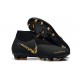 Nike Crampon Phantom VSN Elite DF FG - Noir Or