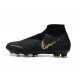 Nike Crampon Phantom VSN Elite DF FG - Noir Or