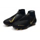 Nike Crampon Phantom VSN Elite DF FG - Noir Or