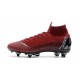 Nike Chaussure Mercurial Superfly VI Elite SG-Pro AC Rouge Noir