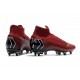 Nike Chaussure Mercurial Superfly VI Elite SG-Pro AC Rouge Noir