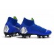 Nike Chaussure Mercurial Superfly VI Elite SG-Pro AC Bleu Argent